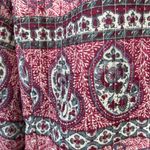 Antik Batik Quilted Cotton Voile Paisley Tajar Ankle Cargo Pants Trousers S 38 Photo 8