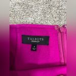 Talbots  Pink Wool Blend Felt Pencil Skirt Women’s Size 8 Business Casual Career Photo 7