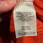 Anthropologie  Akemi + Kin Sweater XS Orange Waffle Knit Wrap Cardigan Fall Women Photo 3