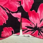 Jones New York Floral Sleeveless Dress Size 4 Black & Pink Dry Clean Only Photo 3