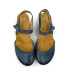Dansko  Tiffani Blue Leather Heeled Sandal Photo 1