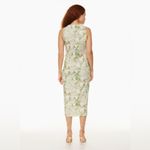 Aritzia Wilfred Possibility Marble Midi Dress XXS Stretch Jersey Abstract Photo 15