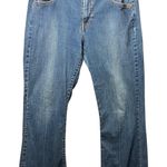 Levis Bootcut Jeans Denim Blue Wash Classic Style Women's Size 12 Short Photo 0