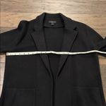 J.Crew Open Front Black Knit Blazer Sz M Photo 7