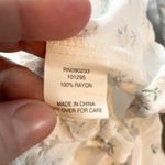 LA Hearts Floral Milkmaid Smocked Crop Top Blouse White M Dainty Feminine Photo 6