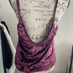 PINK - Victoria's Secret Women's Pink Velvet Cami Top Photo 1