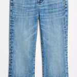 Loft The Straight Crop Denim Photo 0