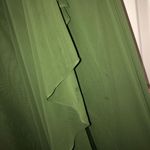 After Six NATURAL WAIST Ruffle Slit BRIDESMAID DRESS Vineyard Green Size 6 Photo 4