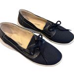 Croft & Barrow Women's Navy Ortholite Comfort Boat Shoes/Loafer Beach EUC 9.5M Photo 0