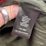 Torrid 5 5X Textured Ponte Crop Military Jacket Green Gold Button Ribbed Women's Photo 7