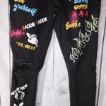 Red Fox  Graphic distressed Jeans Size 1 Photo 3