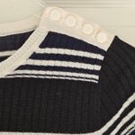 Equipment  Dewey Sweater Midi Dress Blue Stripe Womens Small Wool Photo 7