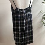 Wild Fable Black and White Plaid Mini Dress Photo 2
