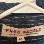 Free People  Denim Car Coat Size Medium Women’s Photo 9