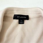 St. John Vintage Cream Double Breasted Blazer Jacket Size 10 Photo 2