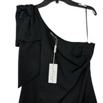 Petal and Pup Petal and‎ Pup $119 NWT black Charmed One Shoulder Midi Dress M Photo 3