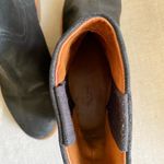 Rag and Bone Italian black oiled Leather boots boho chic ,Sole in Tan size 36.5 Photo 5