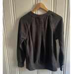 prAna  dark grey pullover cozy up crew size extra small Photo 7