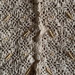 Hunt Club Vintage Crochet Button-up Tank Top Photo 6