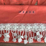 Arizona Jeans 🆕Arizona Plus-size Lace Edge Detail Coral Crop Top XXL🆕 Photo 2