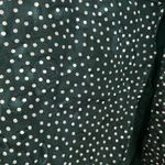 Sage The Label  Women's Size Small Layla Polka Dot Wrap Long Sleeve Green Dress Photo 1