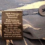 Rock & Republic Rock & Republic Womens M Shirtdress Dress Navy Blue White Stripe Print Photo 3