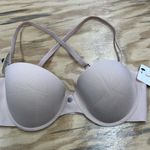 Lucky Brand  Pink Underwire Convertible Bra Size 38C Padded Push Up Photo 0