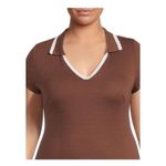 ✨Madden NYC Women's Short Sleeve V Photo 3