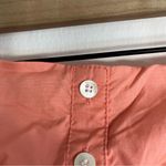 STAUD Elroy Strapless Midi Dress Grapefruit Coral Button Front Small Pink Photo 7