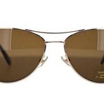 Kate Spade  Brown Aviator Sunglasses with Double-Bridge Design Photo 0