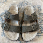 Birkenstock Wool Green Olive Arizona Unisex Size 41/ W10-M8 Photo 0