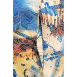 Kaktus Art to Wear Jacket Womens XL Quilted Artsy Multicolor Abstract Print Yellow Photo 5