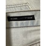 Edwin Cai Short 7" Inseam Daydream Plus Size 32 NWT Side Slits Anthropologie Blue Photo 9