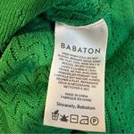 Babaton Aritzia  Pointelle Knit Cropped Tank Top Size Small Kelly Green Photo 5