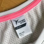 Old Navy Active Short Sleeve Tee, White, Neon Pink, Size XXL Photo 3