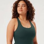 Girlfriend Collective  Paloma Racerback Compression Bra in Moss Size Small Photo 0