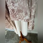 Versona NWT  Cream Snake Print V Neck Maxi Dress, Size 6 Photo 1