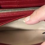 BVLGARI  long zip wallet maroon Photo 9