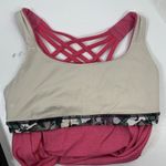 Lululemon  Size 6 Wild Tank Top Heathered Bon Bon So Fly Butterfly Angel Wing Photo 0