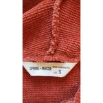 Spring & Mercer Women's Cowl Neck Chenille Pullover Sweater Size S Orange Photo 6