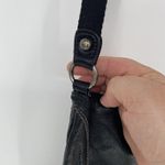 The Sak  Iris Black Leather Crossbody Messenger Style Bag Purse Photo 5