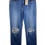 Levi's NWT Low Pro Distressed Busted Knee Straight Leg Jeans Size 29 Photo 1