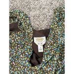 Talbots Vintage Y2K Petite 8 Silk Slip Drop Waist Midi Dress Chiffon Brown Fairy Photo 4