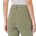 Mud Pie Army Green Button fly Skinny Denim Jeans size Small D30 Photo 3