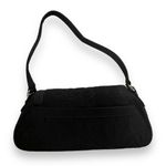 Vera Bradley  Quilted Embroidered Floral Shoulder Bag Black Photo 5