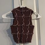 PaperMoon Cropped knit tank Photo 1