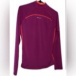 Champion  Women's Vibrant Purple and Orange Long Sleeve Athletic Shirt Size M Photo 3