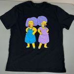 The Simpsons  ‘Patty and Selma’ Graphic Tee T-Shirt Top Size S 💜 Photo 0