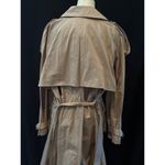 Vera Wang Women’s  Beige Long Trench Coat Sz XL Photo 2