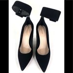 Christian Dior DIOR DIOROUND WEDGE SUEDE ANKLE STRAP PUMPS Photo 4
